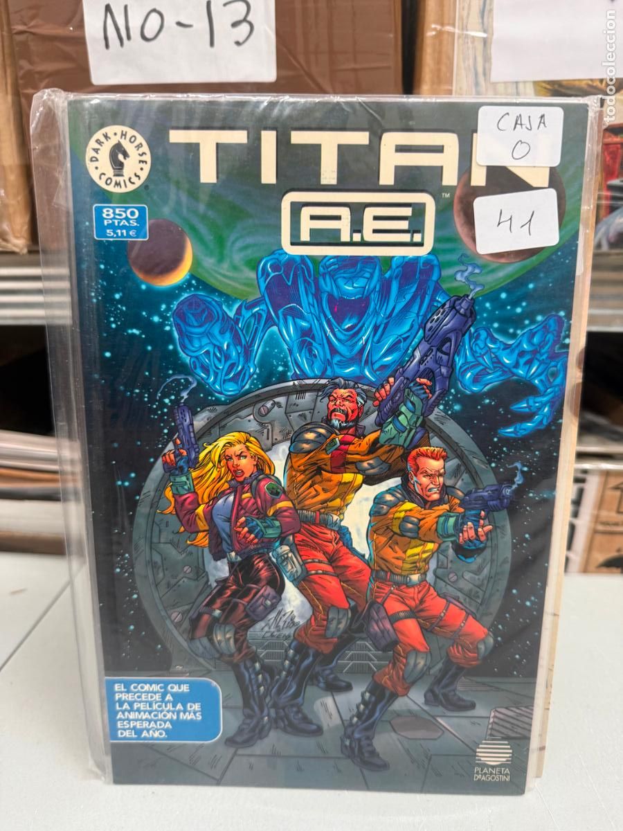 C&oacute;mics: TITAN A.E EDITORIAL PLANETA NUMERO S/N