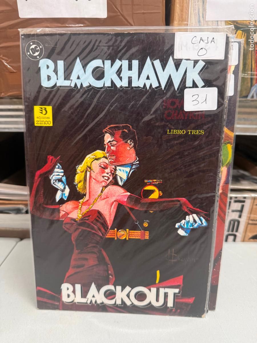 C&oacute;mics: BLACKHAWK EDITORIAL ZINCO NUMERO 3