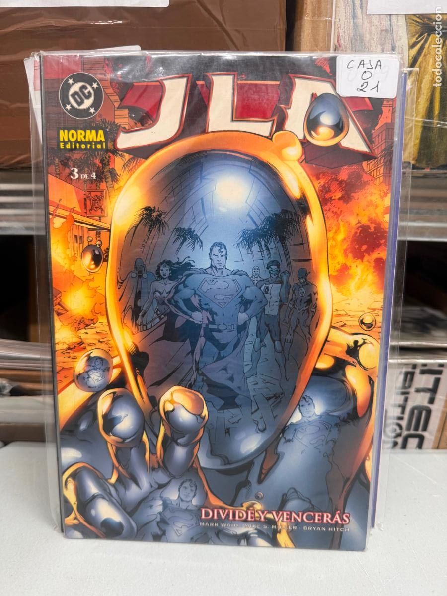 C&oacute;mics: JLA EDITORIAL NORMA NUMERO 3