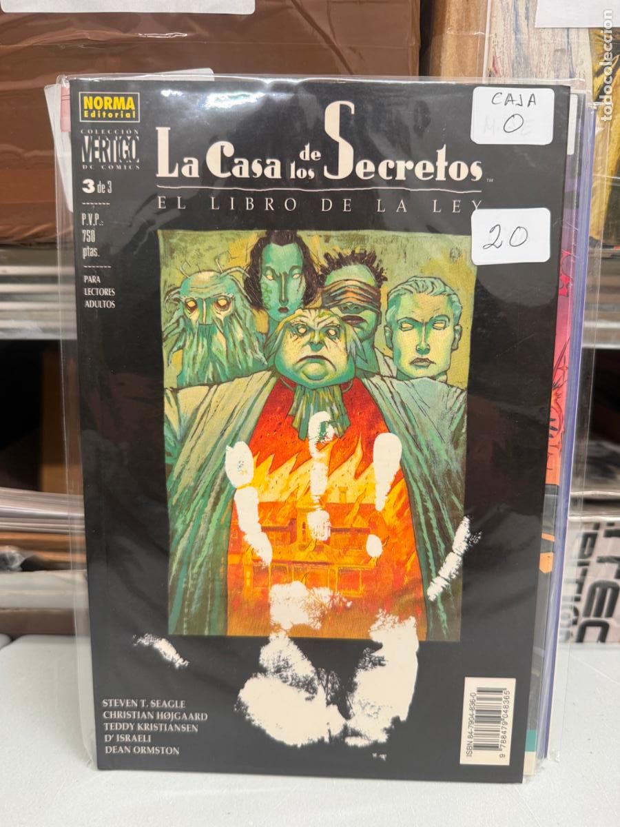 C&oacute;mics: LA CASA DE LOS SECRETOS EDITORIAL NORMA NUMERO 3 - Foto 1