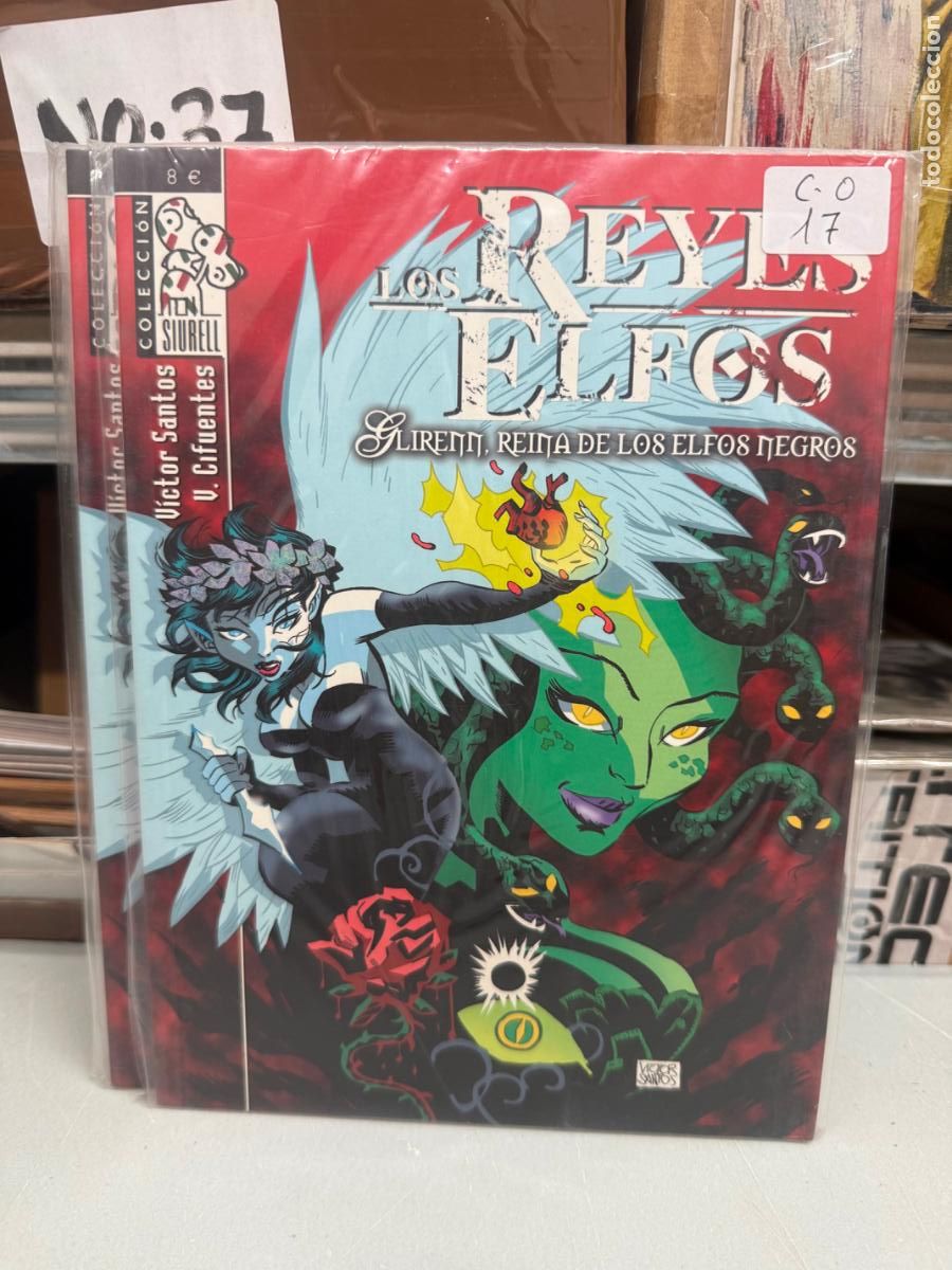 C&oacute;mics: LOS REYES ELFOS EDITORIAL DOLMEN LA REINA DE LOS ELFOS NEGROS