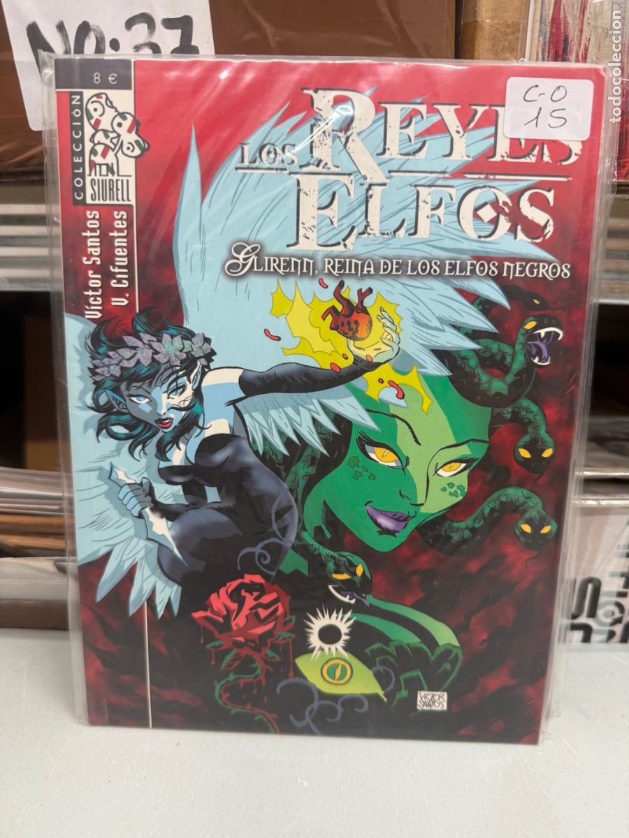 C&oacute;mics: LOS REYES ELFOS EDITORIAL DOLMEN LA REINA DE LOS ELFOS NEGROS