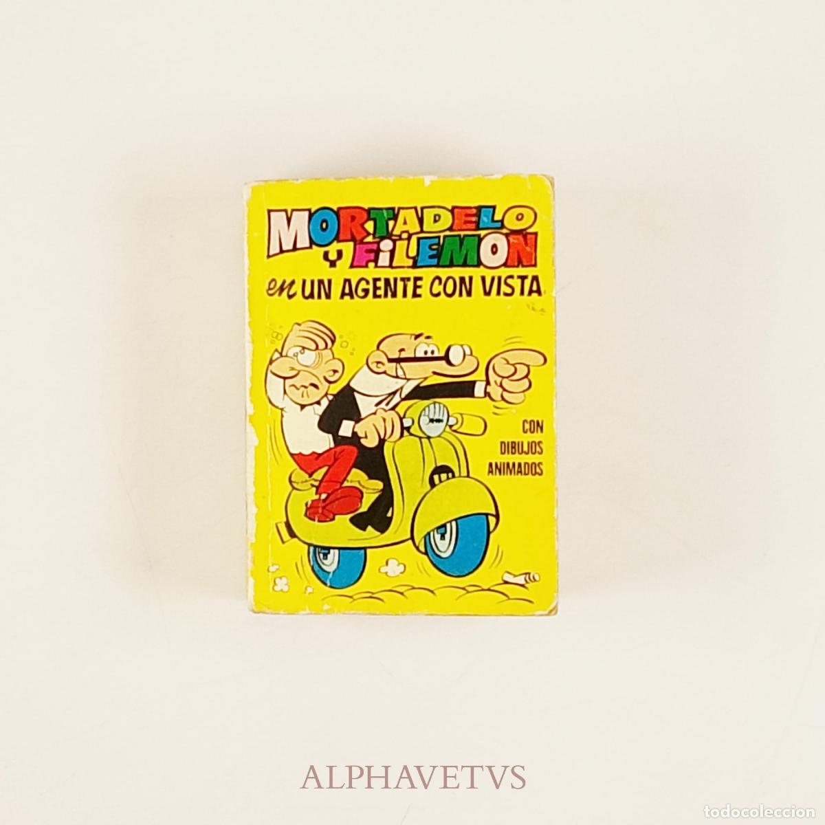 Comics : Mortadelo y Filem&oacute;n En un agente con vista - Serie Mini -