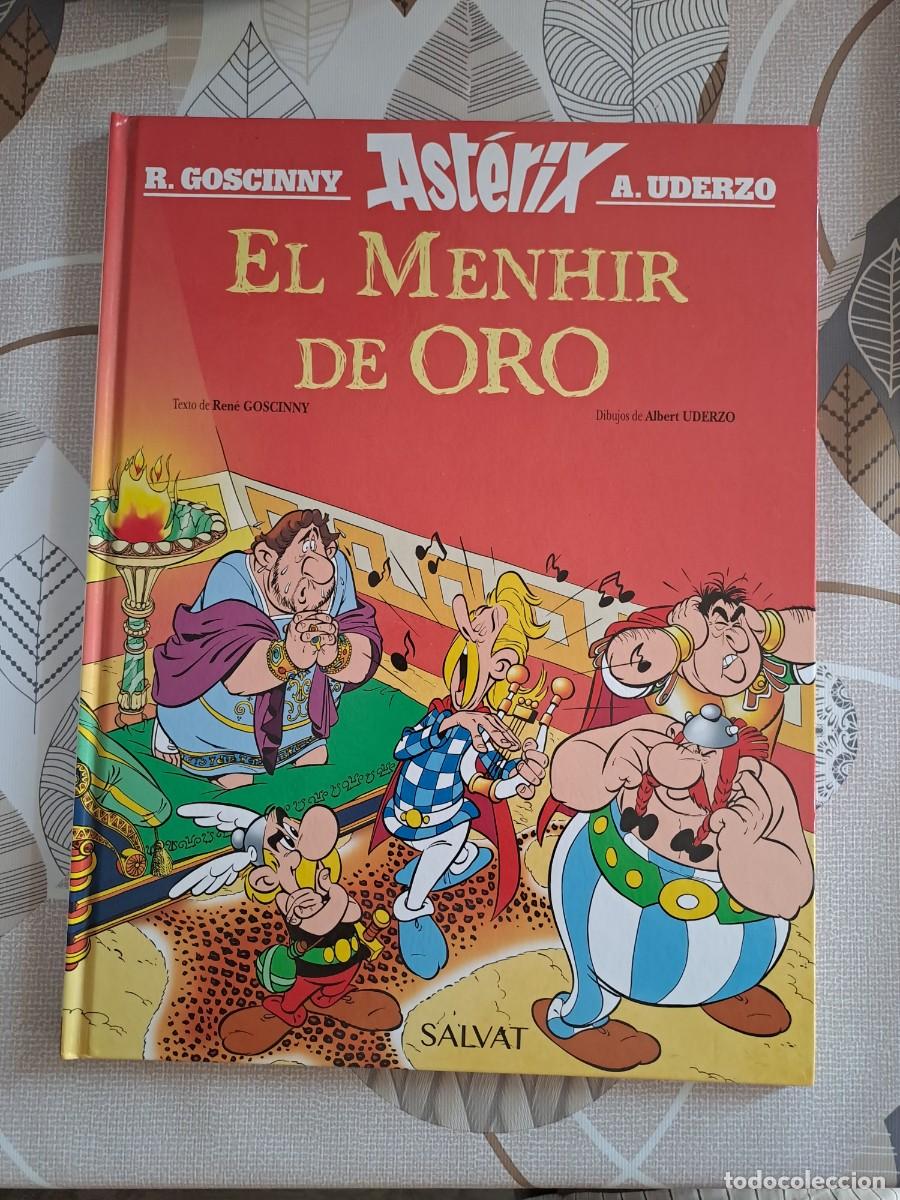 C&oacute;mics: Asterix, el Menhir de oro, Salvat en perfecto estado