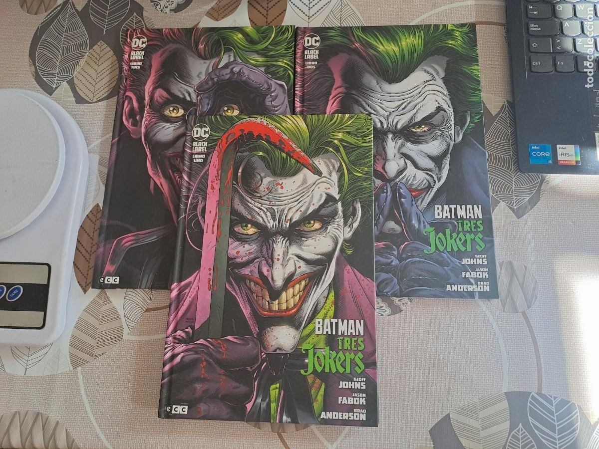 C&oacute;mics: Batman tres Jokers completa 3 n&uacute;meros, ECC en muy buen estado