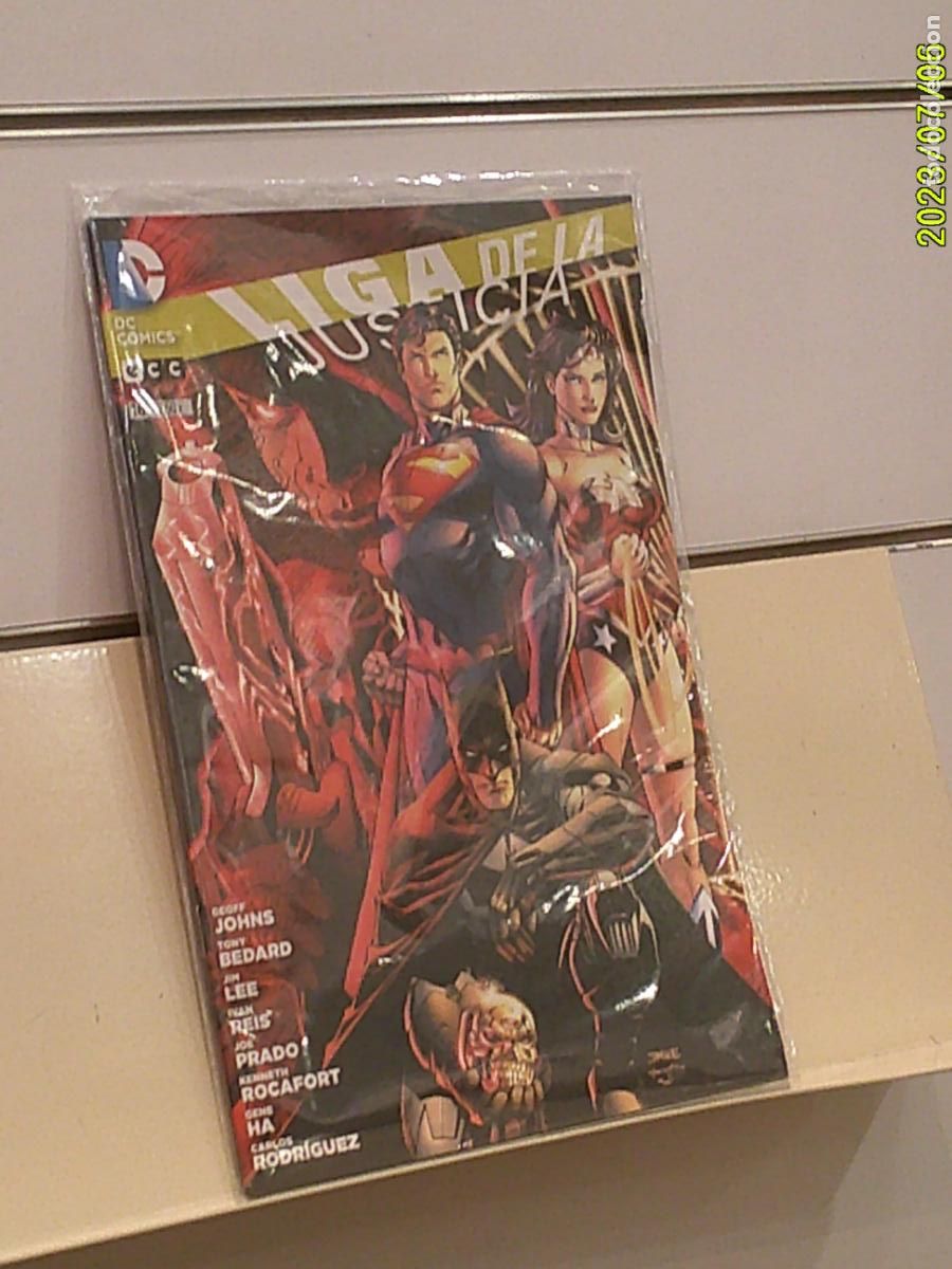 C&oacute;mics: LIGA DE LA JUSTICIA N&ordm; 16 GEOFF JOHNS DC- ECC