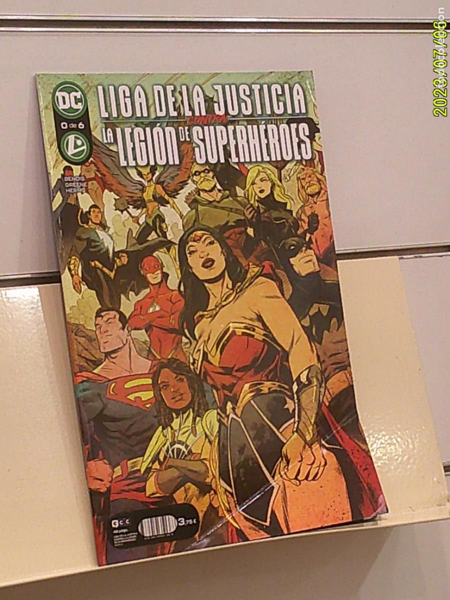 C&oacute;mics: LIGA DE LA JUSTICIA CONTRA LA LEGION DE SUPERHEROES N&ordm; 0 DE 6 DC- ECC
