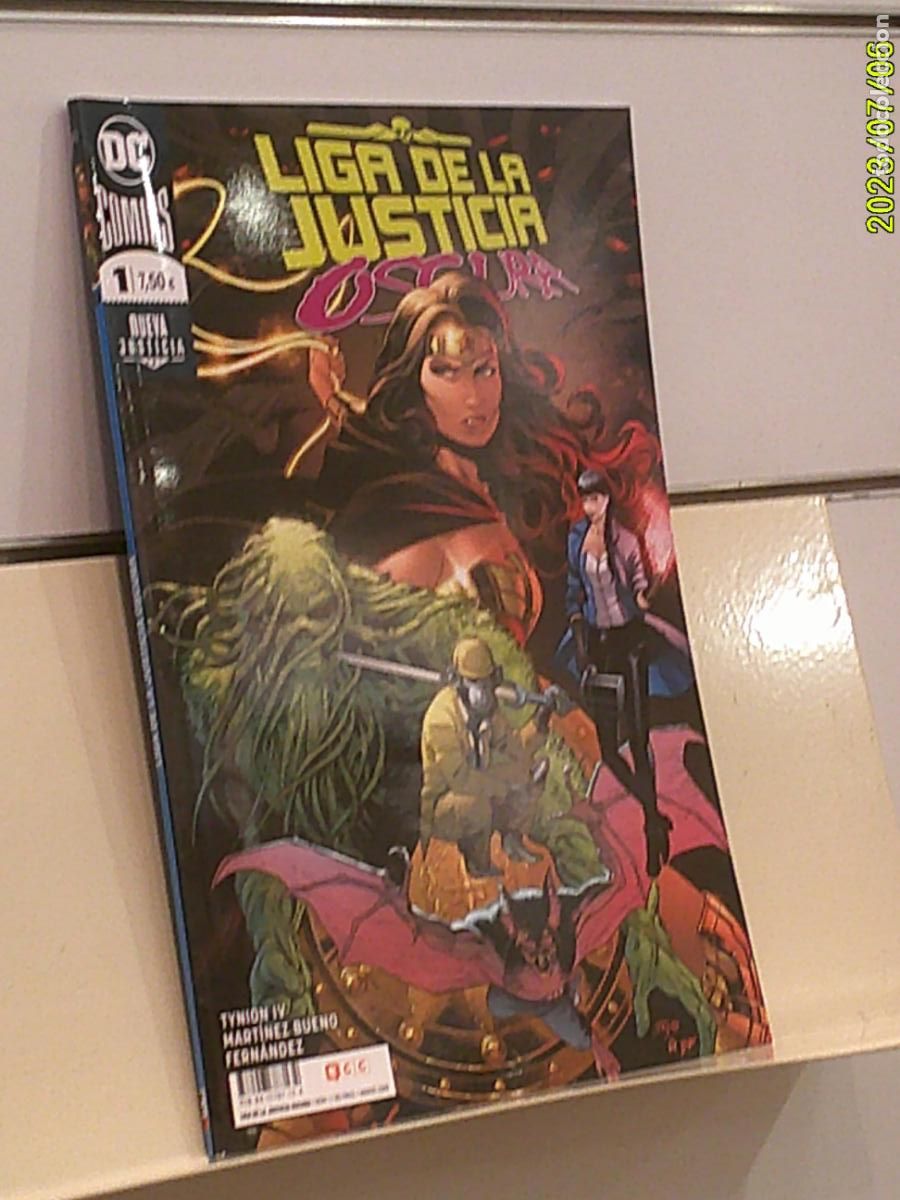 C&oacute;mics: LIGA DE LA JUSTICIA OSCURA N&ordm; 1 NUEVA JUSTICIA MARZO 2019 DC - ECC OFERTA