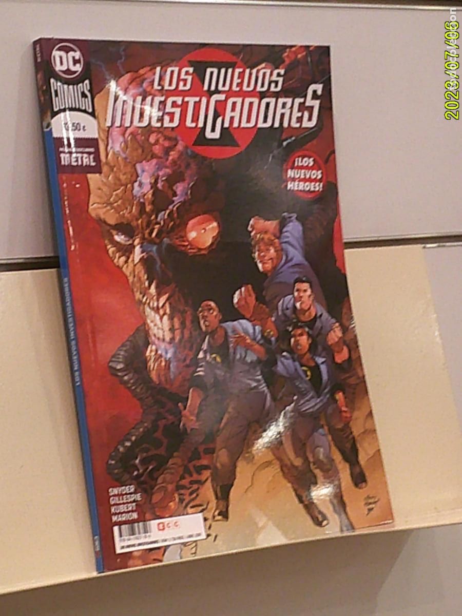 C&oacute;mics: LOS NUEVOS INVESTIGADORES N&ordm; 1 ABRIL 2019 DC - ECC OFERTA