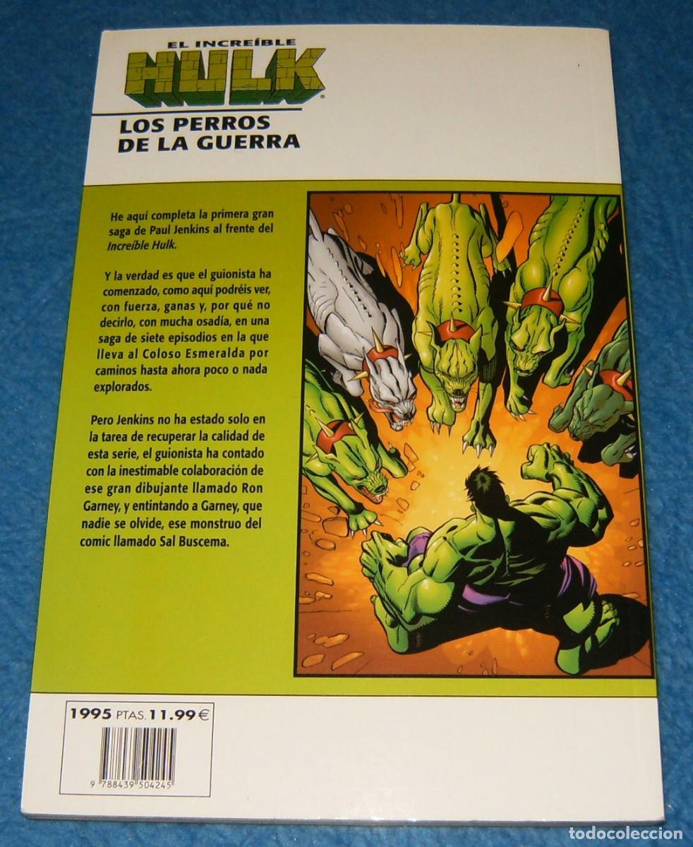 C&oacute;mics: EL INCREIBLE HULK . LOS PERROS DE LA GUERRA . FORUM - Foto 2