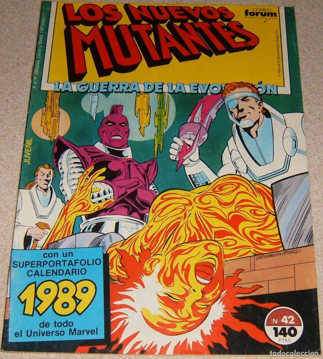 C&oacute;mics: LOS NUEVOS MUTANTES 42 . FORUM . LA GUERRA DE LA EVOLUCI&Oacute;N