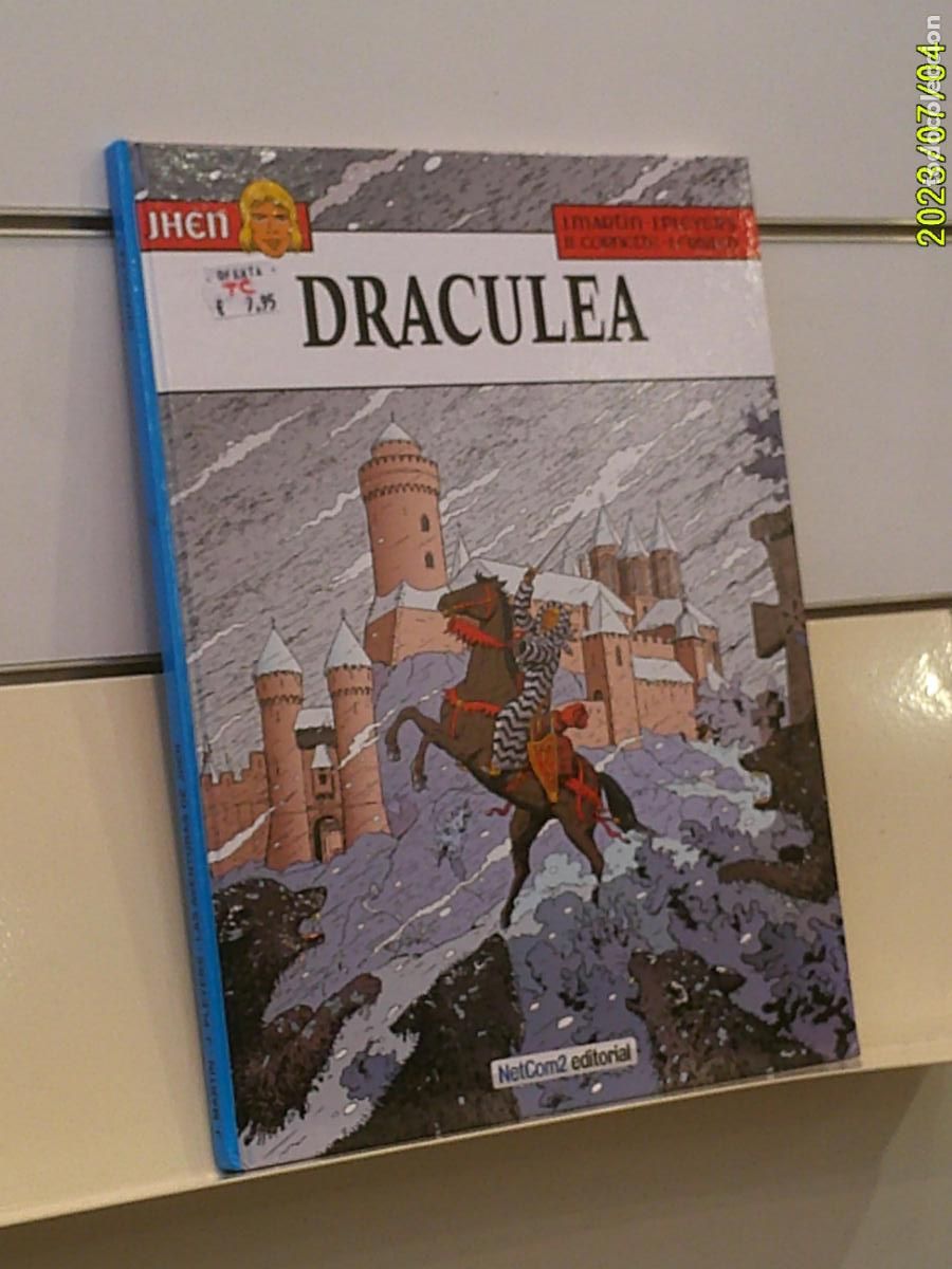 C&oacute;mics: LAS AVENTURAS DE JHEN N&ordm; 14 DRACULEA J. MARTIN TOMO TAPA DURA - NETCOM2 EDITORIAL OFERTA