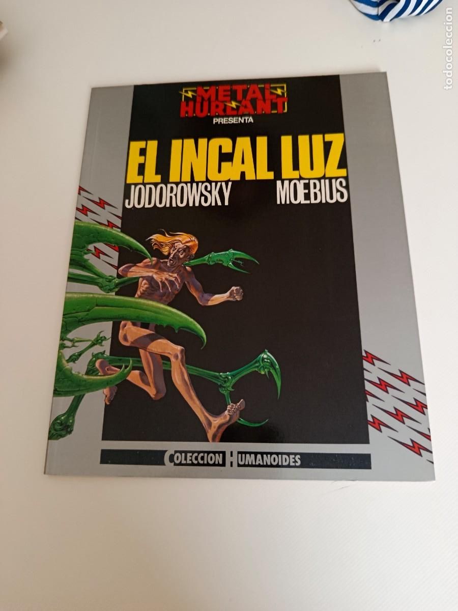 C&oacute;mics: EL INCAL LUZ - JODOROWSKY MOEBIUS - COLECCION HUMANOIDES n&ordm; 12 - METAL HURLANT 1988 - EXCELENTE