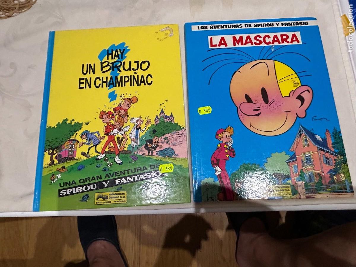 C&oacute;mics: SPIROU Y FANTASIO N&ordm; 1 Y 5 MUY BUEN ESTADO SE VENDEN SUELTOS