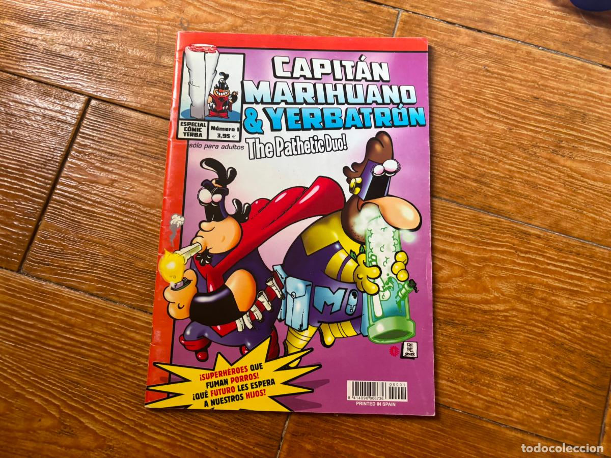 C&oacute;mics: CAPIT&Aacute;N MARIHUANO & YERBATR&Oacute;N N &ordm; 1