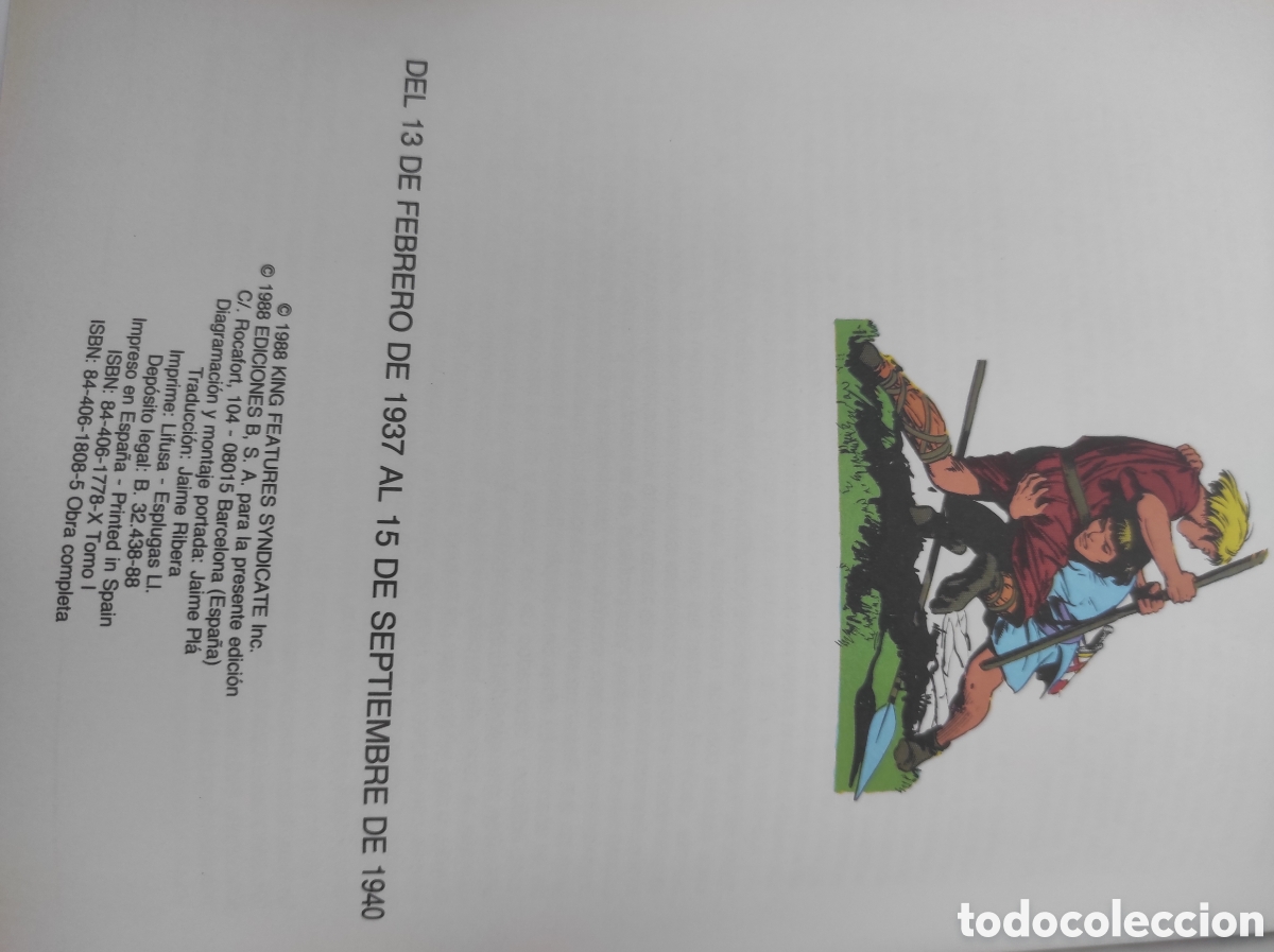 C&oacute;mics: El Pr&iacute;ncipe Valiente. Harold R Foster. Ediciones B. 9 ejemplares. - Foto 4