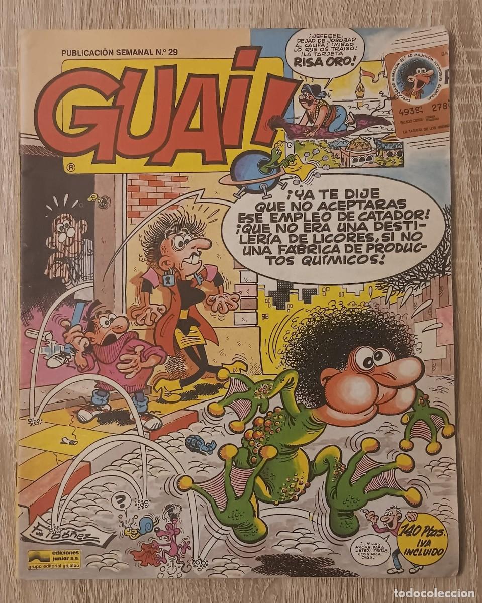 C&oacute;mics: COMIC GUAI NUMERO 29 GRIJALBO 1986 - Foto 1