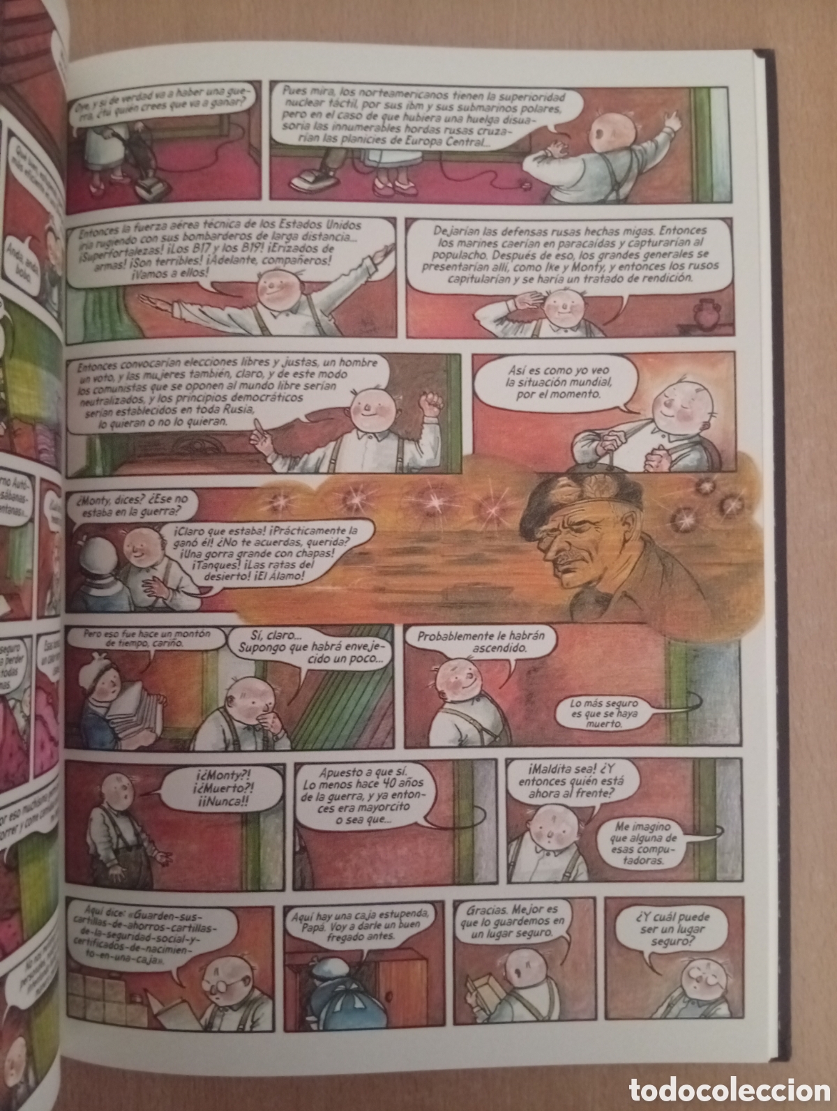 C&oacute;mics: CUANDO EL VIENTO SOPLA. Raymond Briggs. Blackie Books - Foto 9