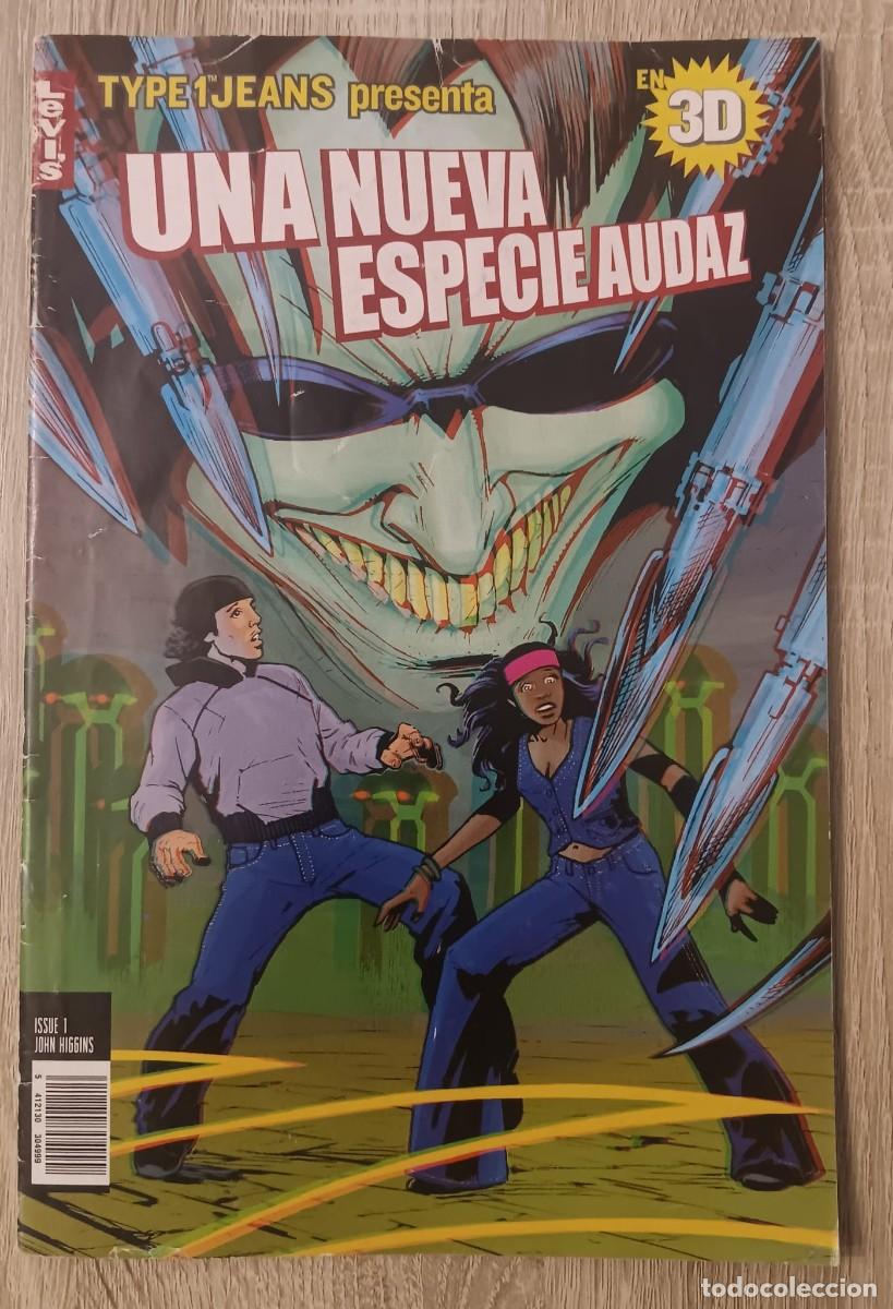 C&oacute;mics: CURIOSO COMIC VAQUEROS TYPE 1 JEANS LEVIS UNA NUEVA ESPECIA AUDAZ 3D