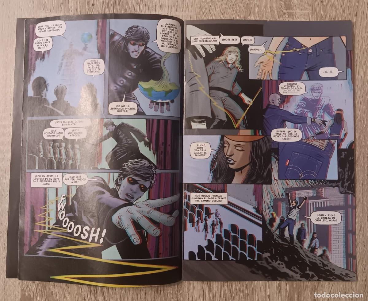 C&oacute;mics: CURIOSO COMIC VAQUEROS TYPE 1 JEANS LEVIS UNA NUEVA ESPECIA AUDAZ 3D - Foto 2