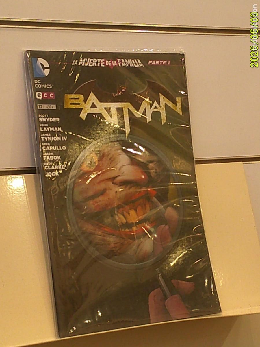 C&oacute;mics: BATMAN N&ordm; 12 LA MUERTE DE LA FAMILIA PARTE 1 SCOTT SNYDER DC - ECC