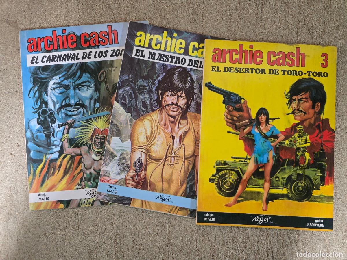 C&oacute;mics: Archie Cash.Completa 3 comics.Rasgos - Foto 1