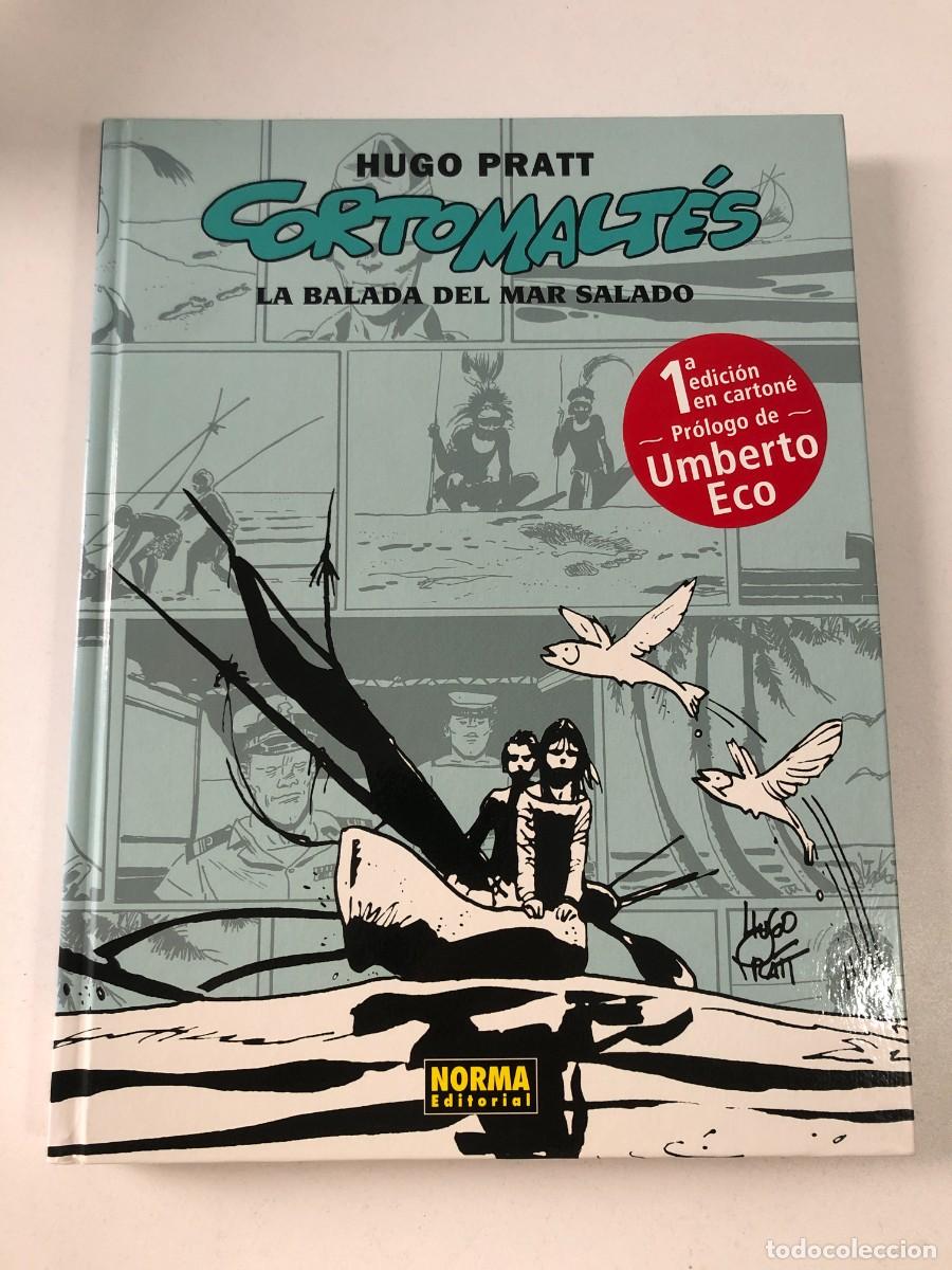 C&oacute;mics: Corto Malt&eacute;s La balada del mar salado Hugo Pratt 1&ordf; edici&oacute;n carton&eacute; Norma 2006
