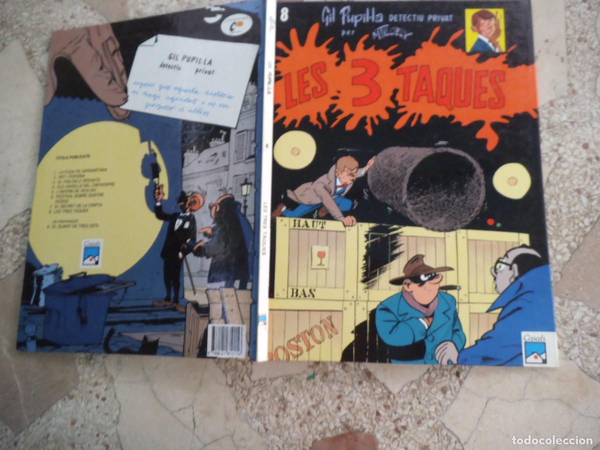 C&oacute;mics: gil pupil-la detectiu privat n&ordm; 8, les 3 taques, mtilleux, casals