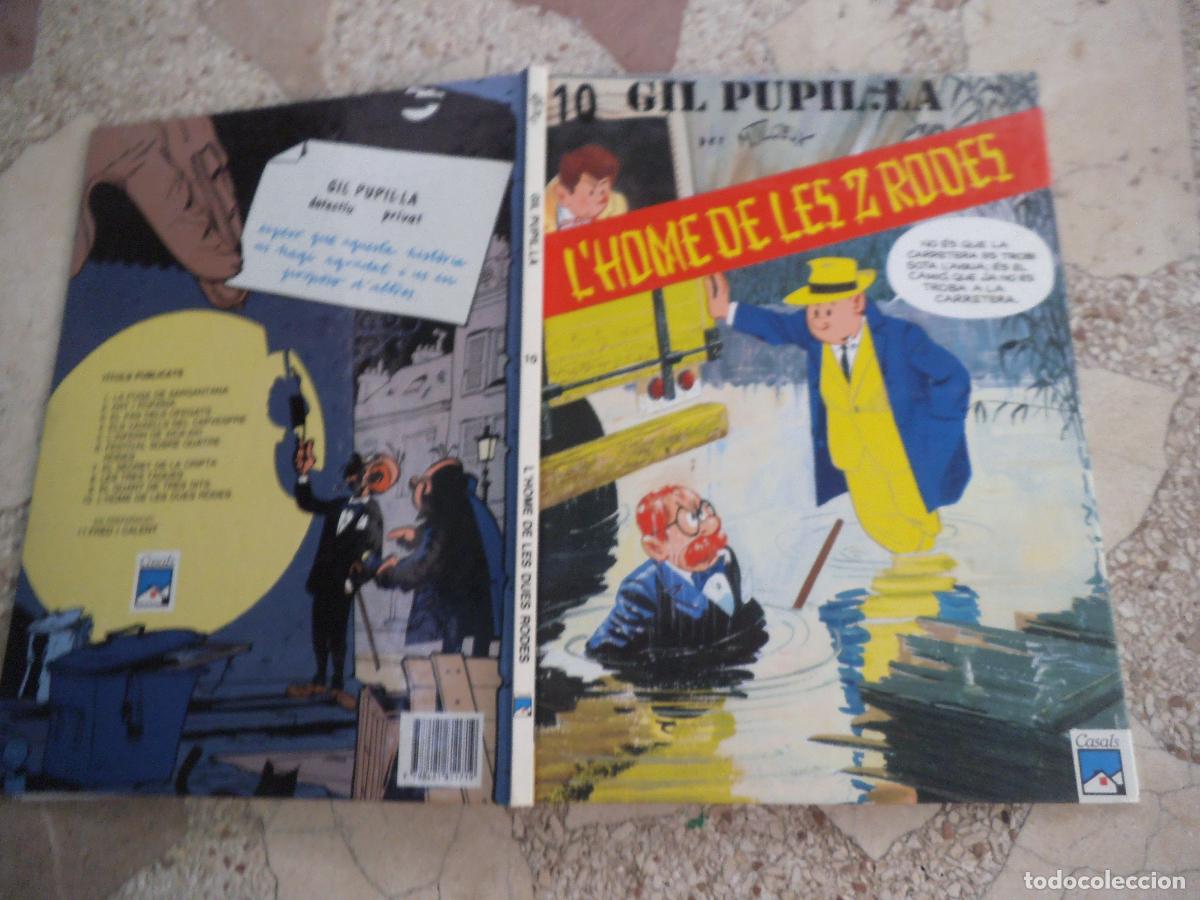 C&oacute;mics: gil pupil-la detectiu privat n&ordm; 10, l'home de les 2 rodes, m.tilleux, casals