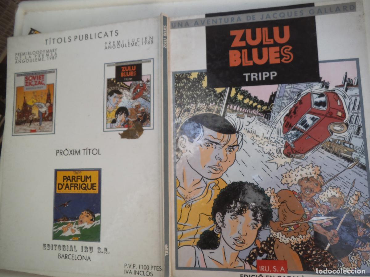C&oacute;mics: zulu blues, una aventura de jacques gallard, tripp, en catalan, iru s.a