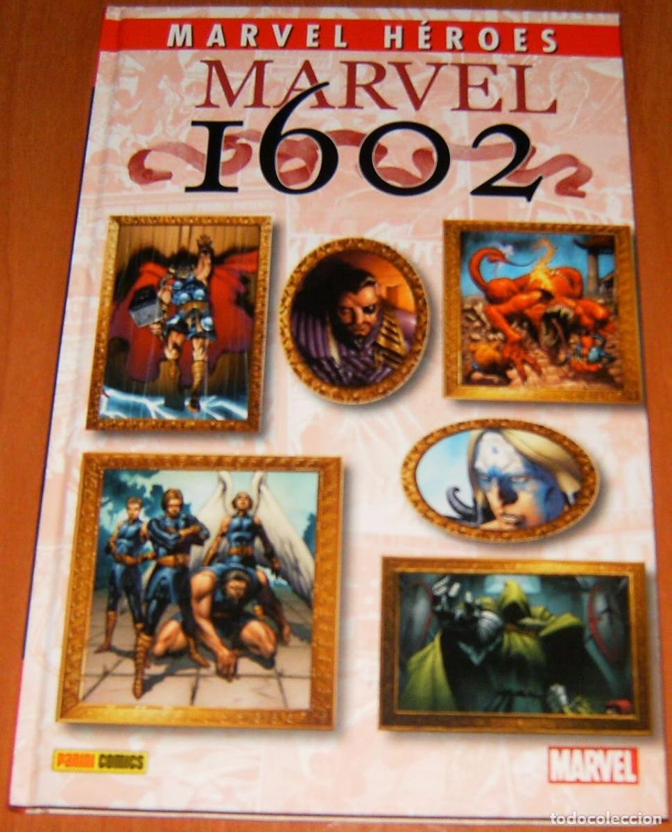 C&oacute;mics: MARVEL HEROES . MARVEL 1602 . PANINI . OBRA COMPLETA . NEIL GAIMAN
