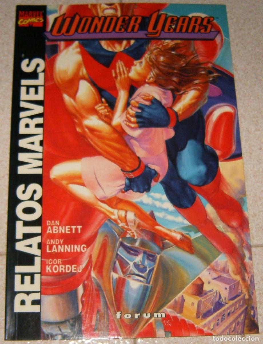 C&oacute;mics: RELATOS MARVEL . WONDER YEARS . WONDER MAN . FORUM . FORMATO PRESTIGE