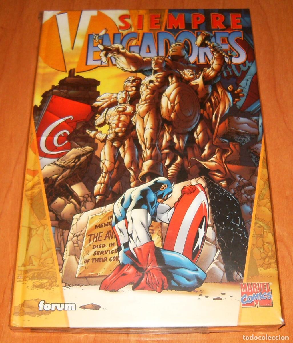 C&oacute;mics: SIEMPRE VENGADORES . FORUM . TOMO OBRA COMPLETA . KURT BUSIEK y CARLOS PACHECO