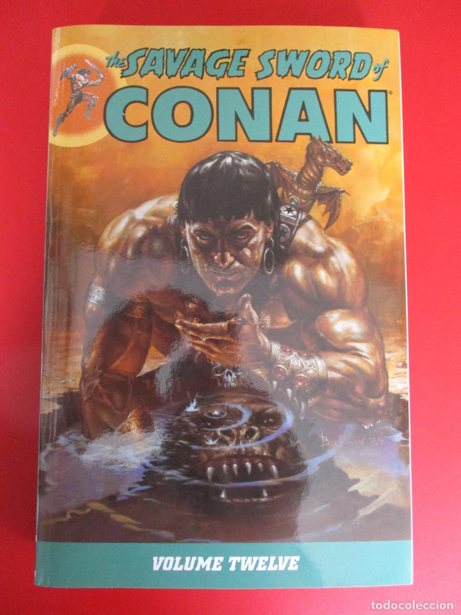 C&oacute;mics: LA ESPADA SALVAJE DE CONAN VOLUMEN 12 por Don Kraar y Gary Kwapisz * Nuevo*