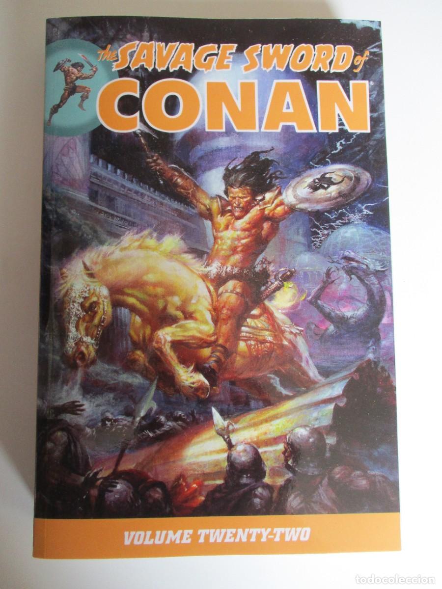 C&oacute;mics: La espada salvaje de Conan tapa blanda, vol. 22 NUEVO, 2010