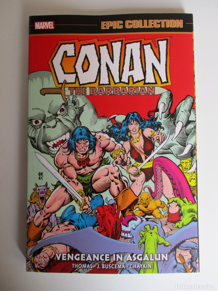 C&oacute;mics: Conan the Barbarian: Vengeance in Asgalun | Epic Collection | Marvel | TPB