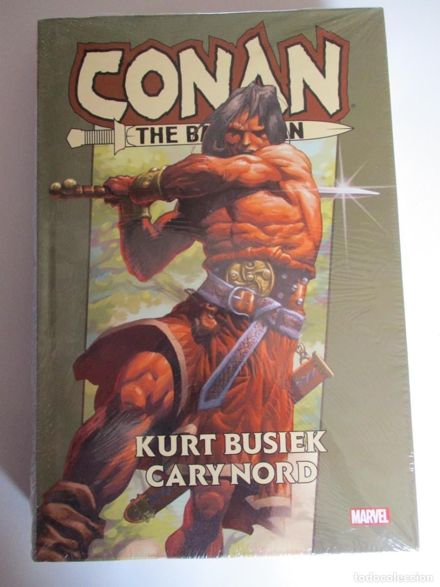 C&oacute;mics: C&oacute;mics de Conan el B&aacute;rbaro de Kurt Busiek Cary Nord Omnibus Marvel HC sellados