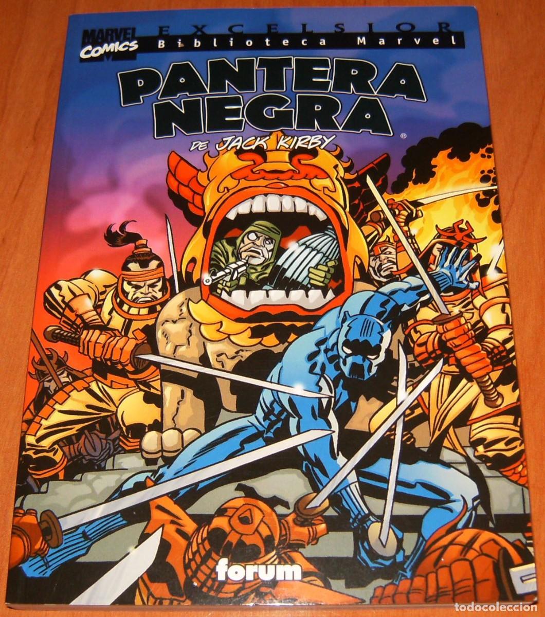 C&oacute;mics: PANTERA NEGRA . DE JACK KIRBY . TOMO OBRA COMPLETA . BIBLIOTECA MARVEL . FORUM