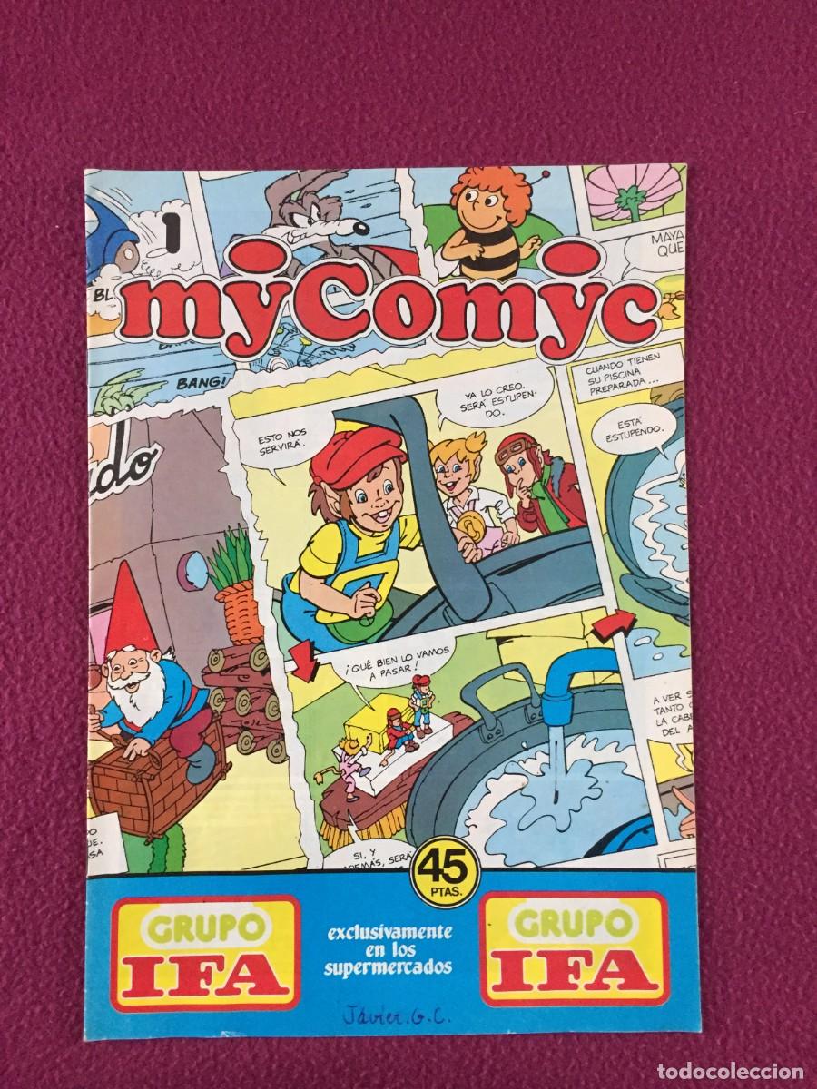 C&oacute;mics: MyComyc n&ordm; 1 -- LOS DIMINUTOS - DAVID EL GNOMO- ABEJA MAYA -EL COYOTE ..., Gepsa IFA 1987, my Comyc