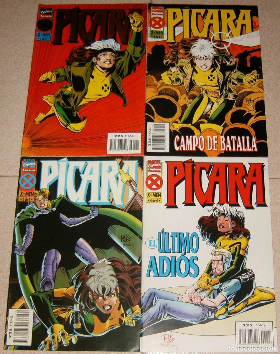 C&oacute;mics: PICARA . 1 2 3 4 . MINISERIE COMPLETA . FORUM . Universo PATRULLA-X X-MEN
