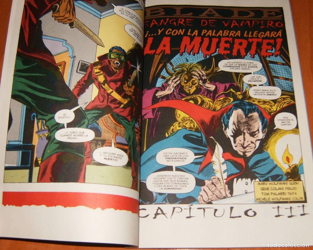 C&oacute;mics: BLADE . SANGRE DE VAMPIRO . TOMO UNICO . FORUM - Foto 2