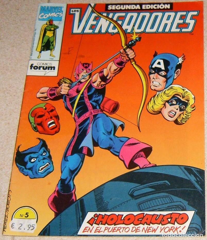 C&oacute;mics: LOS VENGADORES N&uacute;mero 5 . SEGUNDA EDICION . FORUM