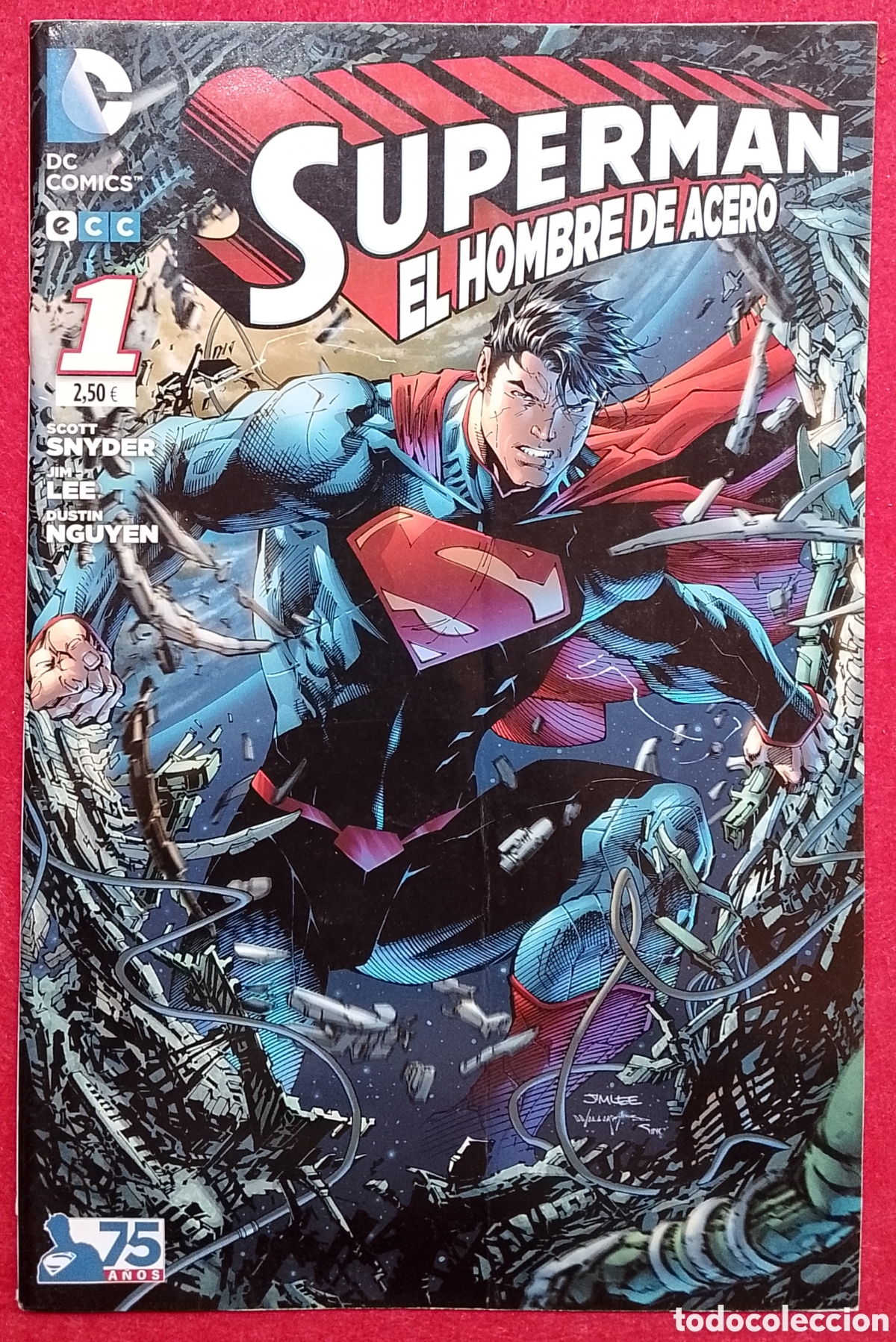 C&oacute;mics: Superman: El Hombre de Acero N&ordm; 1 - Scott Snyder, Jim Lee (ECC)