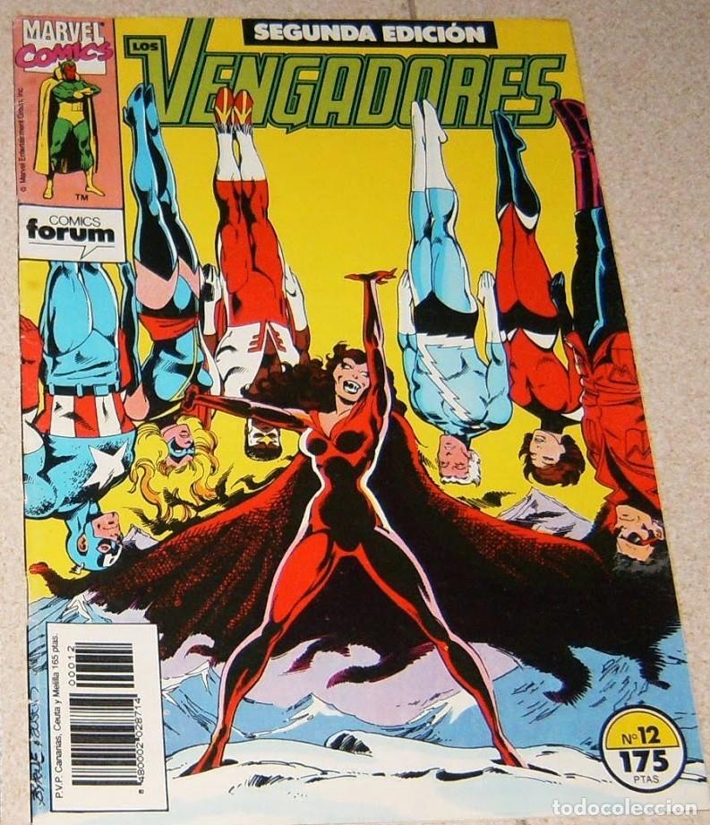 C&oacute;mics: LOS VENGADORES N&uacute;mero 12 . SEGUNDA EDICION . FORUM