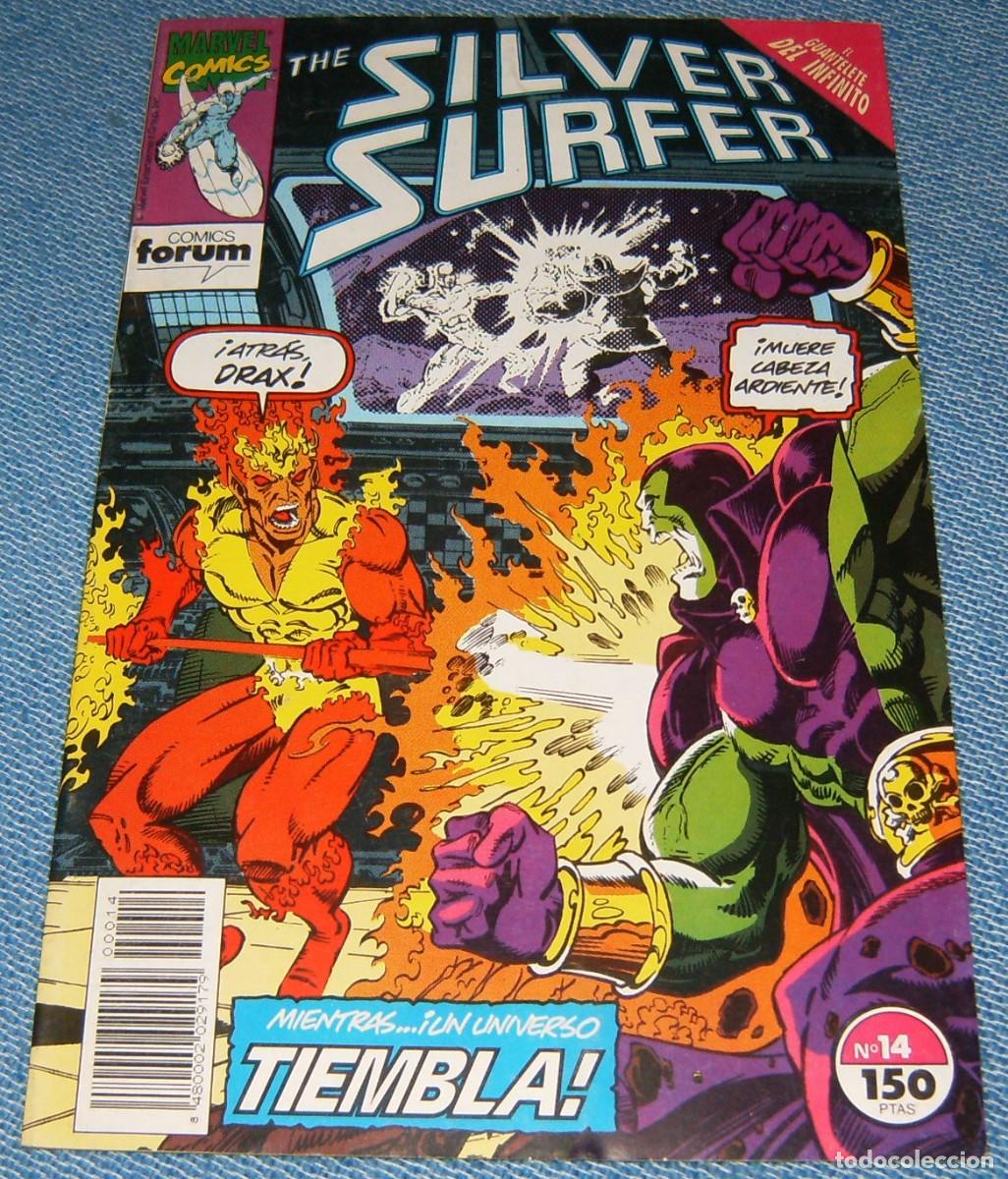C&oacute;mics: ESTELA PLATEADA . VOL.2 . N&uacute;mero 14 . FORUM . SILVER SURFER - Foto 1