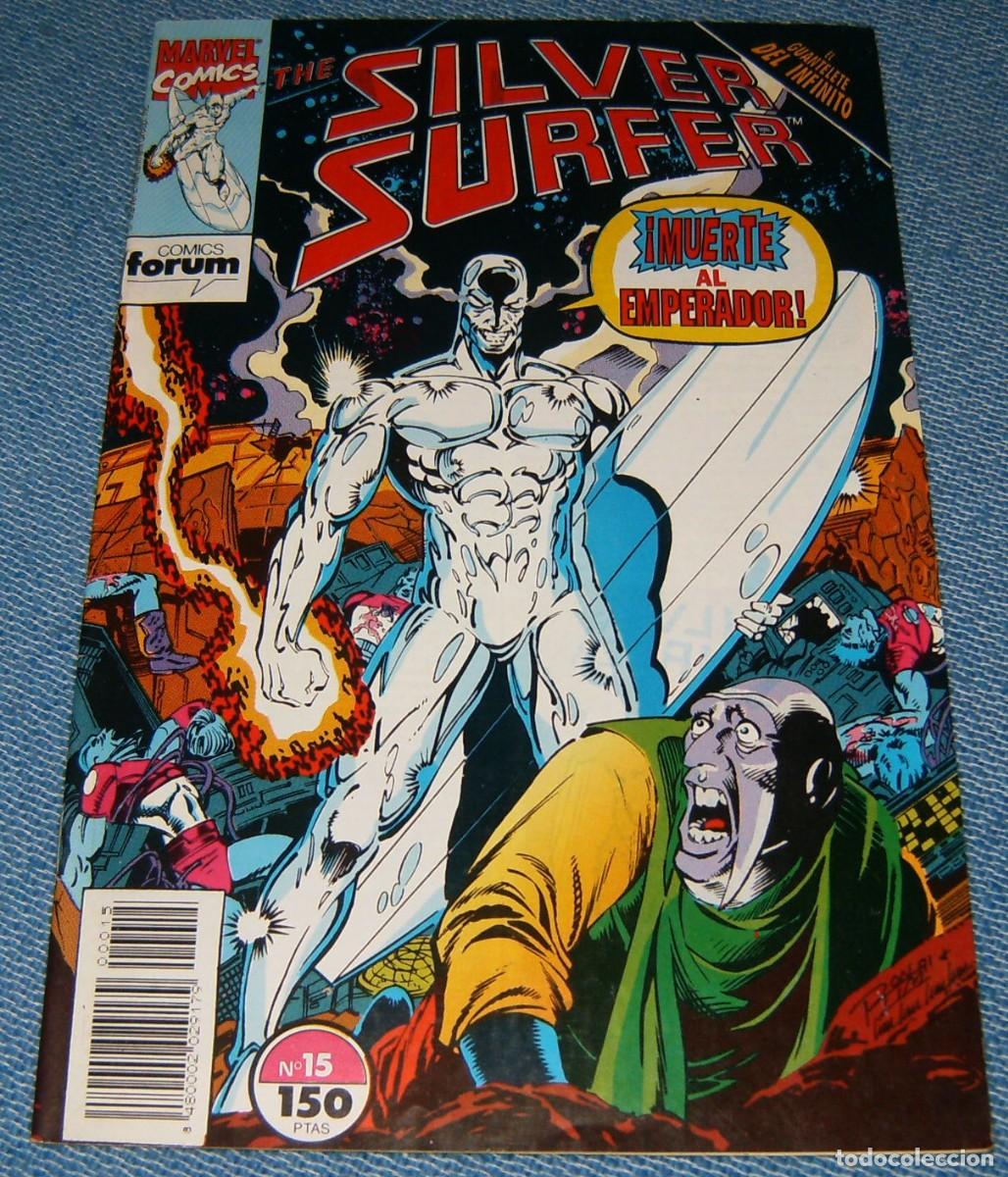 C&oacute;mics: ESTELA PLATEADA . VOL.2 . N&uacute;mero 15 . FORUM . SILVER SURFER - Foto 1