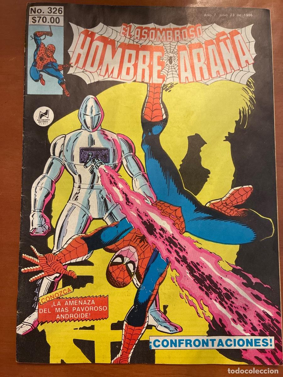 C&oacute;mics: EL ASOMBROSO HOMBRE ARA&Ntilde;A N&Uacute;M. 326. Stern. Romita. Adaptaci&oacute;n Remy Bastien. Ed. Novedades. M&eacute;xico.