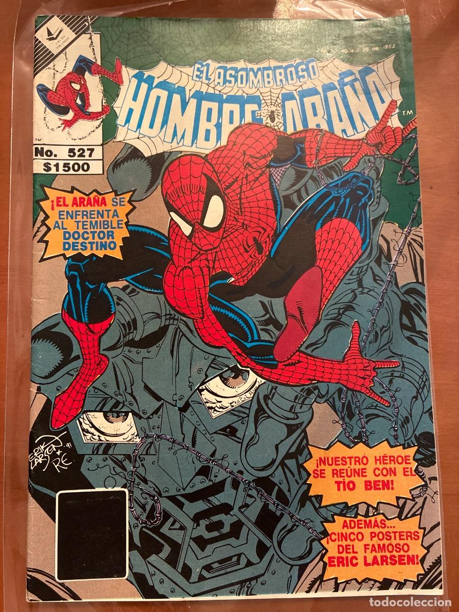 C&oacute;mics: EL ASOMBROSO HOMBRE ARA&Ntilde;A N&Uacute;M.527 Ed. Novedades. M&eacute;xico. 1992