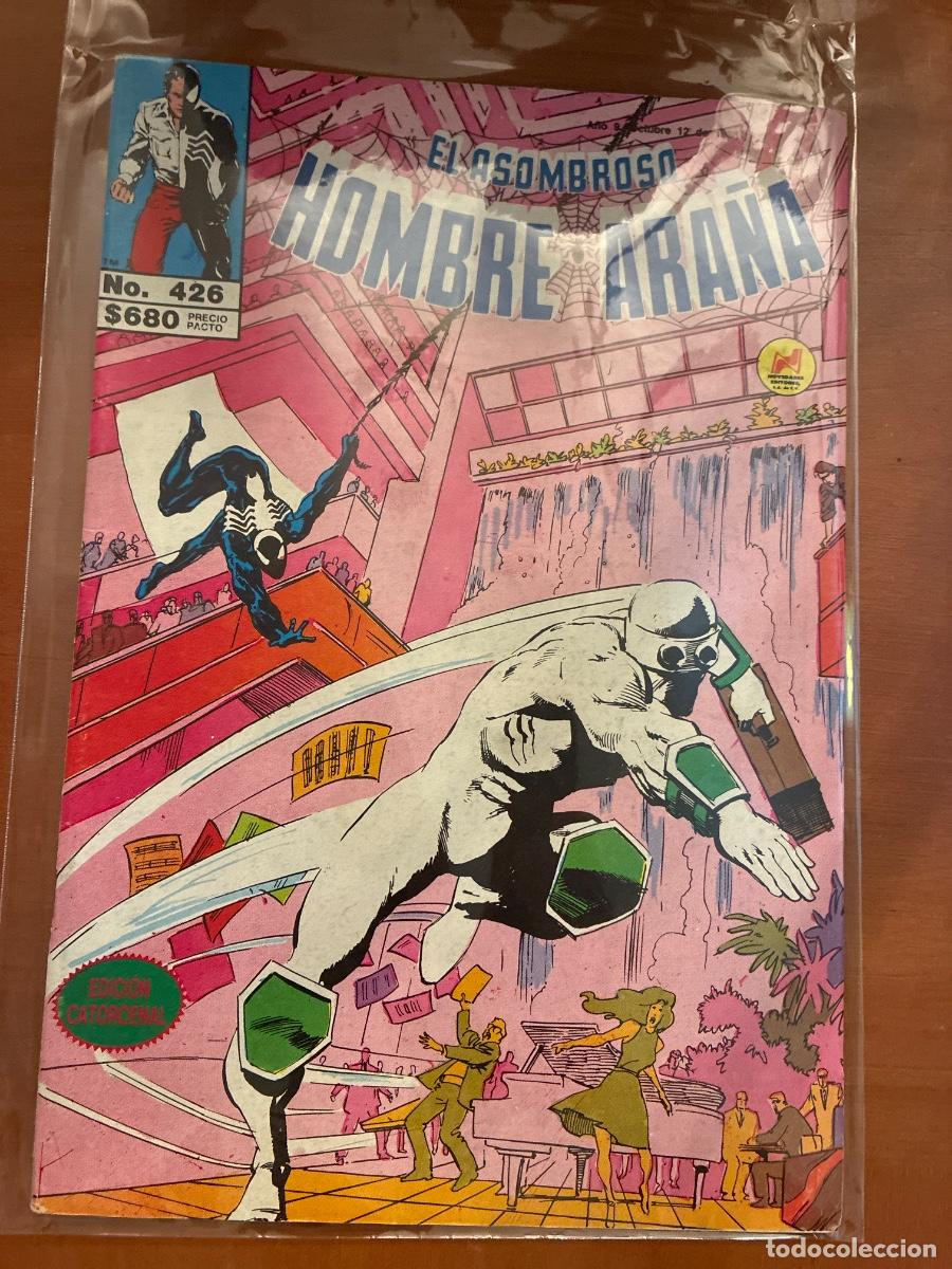 C&oacute;mics: EL ASOMBROSO HOMBRE ARA&Ntilde;A N&Uacute;M. 426 . Ed. Novedades. M&eacute;xico. 1992