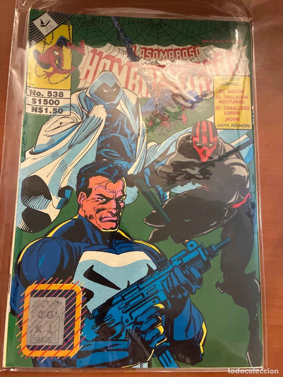 C&oacute;mics: EL ASOMBROSO HOMBRE ARA&Ntilde;A N&Uacute;M. 538. Ed. Novedades. M&eacute;xico. 1992